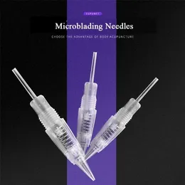 50pcs Microblading Machine Needles 1RL/3RL/5RL/5F/7F Tattoo Cartridge Eyebrow/Lip Permanent Makeup Accessories Supplies 220218