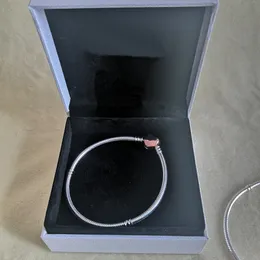 2021 Women Charm Bracelet 925 Sterling Silver For Pandora Beads Charms Sneaker Bracelets Heart Shapes buckle Logo Design Lady Gift With Original Box