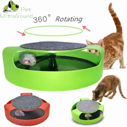 Ultrasound Pet Cat Zabawki Mysz Szalony Szkolenie Śmieszne do gry z myszy Cute CH Motion 210929
