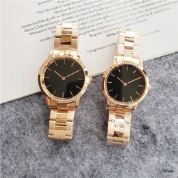 Venda imperdível relógio masculino 36 mm relógios femininos 32 mm quartzo fashion simples dw ouro rosa relógios de pulso Daniel's