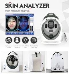 MIRROR FACE LED Watch Facial Reveal Imager Skin Analyzer Analysis Högupplösningskamera ger detaljerad resultat sida