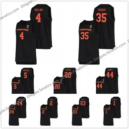 Benutzerdefinierte Oregon State Beavers 2021 College Basketball Replica Jersey 11 Zach Reichle 1 Maurice Calloo 2 Jarod Lucas 4 Alfred Hollins 5 Ethan Thompson 10 Warith Alatishe