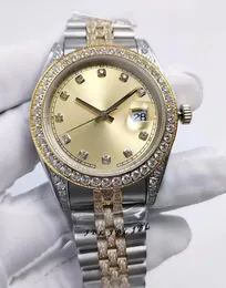 41 mm AAA+ Męski automatyczny zegarek mechaniczny męskie zegarki Diamentowe Zegarki Mężczyźni Składanie ze stali nierdzewnej Sport Wodoodporne modne na rękę Sapphire Mirror