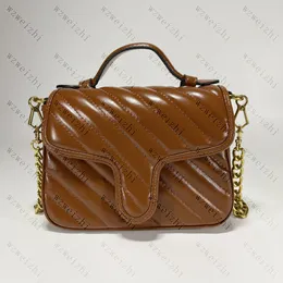 Последние стиль Marmont Bage Bags Wallet Женщины Золотая цепь Cross Body Bag Сумка PU Кожаная Сумка Кошельки Женский Посланник Tote Bag 6 Цветов 21см