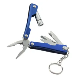 Mini Multifunction All-steel Folding Tool Pliers Needle Pliers Outdoor Portable Pocket Keychain Swiss Pliers 630 Z2