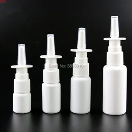 10 ml weiße Nasensprayflaschen, medizinische Mundsprühflasche aus Kunststoff, leere nachfüllbare Zerstäuberflasche F995goods