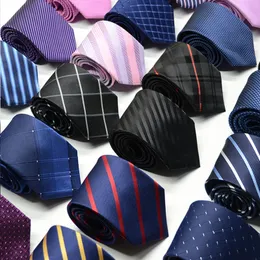 100 стилей шелковые мужские галстуки в полоску цветок цветочные 8 см жаккардовые галстуки аксессуары ежедневный носить Cravat свадьба подарок для человека