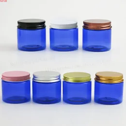 Pusta Travell 60g Blue Pet Cream Cel Copmetyczne Jar, 60cc 2OZ Kobalt Makijaż butelek