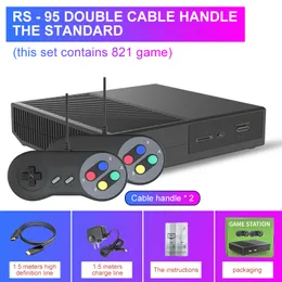 HD-вывод для NES Retro Classic Video TV Game Player Поддержка TF Card Game Console Встроенные 821 Игры Видеоигра Приливы