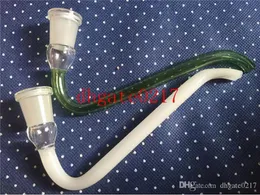 glass J-Hook female male Adapter 14mm 18m Creative style J hooks male Female pipe joint 14.4mm 18.8mm Glass Adapter bowl