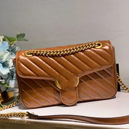 Designer väskor mode topphandväska för kvinnor axelväska kedja plånbok avslappnad handväskor messenger väska ryggsäck mynt handväska kassett