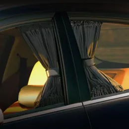2pcs Universal Side Window Sunshade s Car-Styling Auto Windows Curtain Sun Visor Blinds Cover