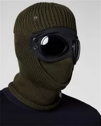 Dwa obiektywy wiatrówki czapki modowe bawełniane bawełniane męskie maska ​​maska ​​swoboda męskiej czapki czapki Czapki czarny szary zielony