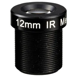 Megapixel 12mm M12 Mount Lens 1/3 "حجم الصورة، F1.8 فتحة كبيرة مع تصحيح IR CORECOCAL لكاميرا IP