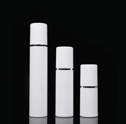 15ml 30ml 50ml Högkvalitativ vit luftlös pumpflaska -Travel Refillerbar kosmetisk hudvårdskrämdispenser, PP-lotionförpackning