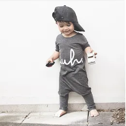 Mode nyfödda one-clothes sommar baby boys romer 100% bomull spädbarn jumpsuit baby shortall övergripande bebe roupas 210413