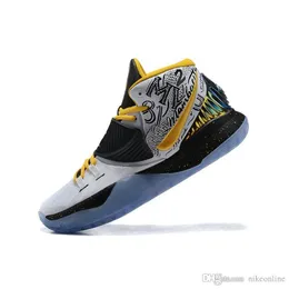 Kyrie 6 sales white and gold