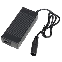 42V 2A Electric Bike Charger For 10S 36V 18650 Lithium Battery Pack With 3-Pin XLR Socket Connector EU US AU UK