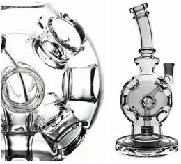 2024 Tiktok etwa 9 Zoll Heiße Shishs Exosphäre Rauchen Wasserrohre Ftk Glass Bongs Matrix Perc Gläses Recyler Öl Rigs fabelhafte Ei -Dab -Rig mit 14 mm Gelenk