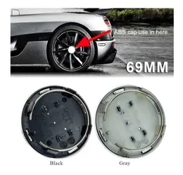 80pcs 69mm Car Styling Wheel Center Covers Badge Hubcaps 4B0601170A For A3 A4 A5 A6 A7 A8 S4 S6 Accessories