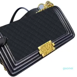 Designer-Taschen Messenger Fashion Bag Umhängetasche Frau Handtasche Tote Hochwertiges echtes Leder Rhombus Schwarz Weiß Farbe Handtaschen 996