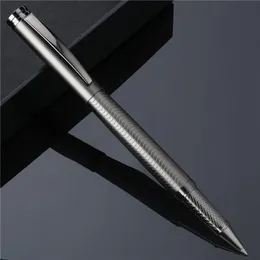 Długopisy Długopisy 1 PC Luxury Metal Pen High Quality Business Writing Signing CalliGraphy Office School Stacjonarne Dostawy 03733