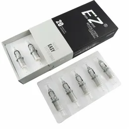 EZ Revolution Cartridge Needles Tattoo # 06 0.20mm Okrągły wkładka do mikrobladowania Makijażu Makeup Eyeliner 20 SZTUK 211229