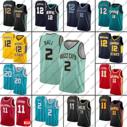 100% costurado 20 Hayward Basketball Jersey Trae 11 Jovem vintage