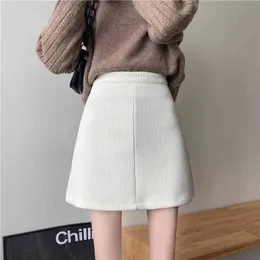 Una linea S-ll Plussure Summer Short Short Skirt Women Women High Welf School Girl Solid Vintage Mini Skrits Pieghe 210423