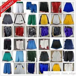 Tryckta pocket Basketbåge Toppkvalitet 2021 2022 Nya Män Pocket Printed Basketball Shorts Storlek S M L XL XXL