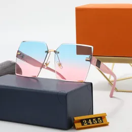 mode solglas￶gon polaroid linser designers f￶r m￤n kvinnor 2022 varum￤rke vintage fyrkantig stor ram topp h￥rdvara dekoration anti-uv unisex med gratis presentf￶rpackning