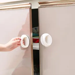 Handles & Pulls Round Self-Stick Cabinet Drawer Handle Helper Auxiliary Kitchen Door Window Safety Guard