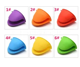 Silicone Glove Clip Cake Bakeware Heat Resistant Non-slip Hand Clips Convenient Oven Microwave Mitt db905