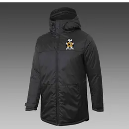 Cappotto sportivo da uomo Cambridge United FC Down Winter Outdoor per il tempo libero Capispalla Parka Emblemi della squadra personalizzati