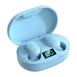 E6S Pro Wireless Tws Bluetooth 5.0 Muzyka Gra Słuchawki Wodoodporne Mini Earbuds Sport Słuchawki Bieganie dla Xiaomi Wszystkie Smartphone z Detal Box Nowy