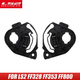 100% Orijinal LS2 FF328 Akış FF353 Hızlı FF800 Assault Tam Yüz Motosiklet Kask Lens Baz Visor Kalkanı Kilidi Braketi Mounts