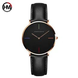 woman watch montre femme marque de luxe Japan Quartz Movement Watch Leather Waterproof wrist watches for women montre femme 210527