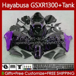 Hayabusa for Suzuki Purple Flames GSXR 1300CC GSXR-1300 1300 CC 02 03 04 05 05 07 07 07 07 74NO.254 GSX-R1300 GSX R1300 96-07 GSXR1300 96 1996 1997 1998 1999 1999 2000 2000 2000 2001 FALTINGS