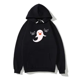 Genshin Impact Hu Tao Cape Hoodie Kvinnor Män Kawaii Tecknad Manga Estetisk Spel Streatwear Pullover Harajuku Casual Hej Hopp 211104