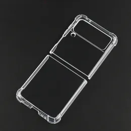 Shock-Absorbing Scratch-Resistant Clear Transparent Military Grade Protection Case for Samsung Galaxy Z Flip 3 Cases