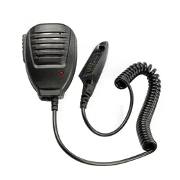 El Mikrofon Walkie Talkie Parçaları BF UV9R için Katı Kablo Işık Ile Dayanıklı Su Geçirmez Kelepçe Yedek Aksesuarları