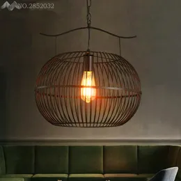 Nordic LED Pendant Lights Modern Iron Lamp Restaurant Bar Coffee Shop Lamps Bedroom Decoration Industrial Wind