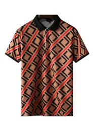 2022Luxury Casual Herren T-Shirt Atmungsaktiv Polo Wear Designer Kurzarm T-Shirt 100% Baumwolle Hohe Qualität Großhandel Schwarz und Weiß Größe M-3XL#ZO35
