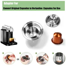 Adapter zum Umwandeln von Originalkapseln in Vertuoline-Kapseln zur Verwendung als Kaffeekapsel 210331