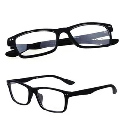 Klassische Modemarken-Brillenfassungen aus schwarzem Acetat, optische Brillenfassungen 8145