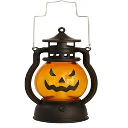 New bar atmosphere Christmas Decoration Halloween portable smiling face pumpkin lantern