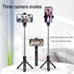 XT15 Selfie Stick Controle Remoto Tripé ao vivo Dobrável Selfie Stick Universal Smartphone para VIDEO / VIDEO / foto nova alta qualidade