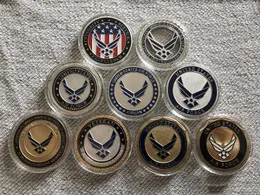 Gift Sample Order: U.S. Air Force Challenge Coin Gather,Pilot Collection Military Challenge. Badges/Souvenir, Metal crafts. cx