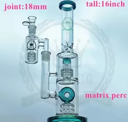 Wholesale Glass Bong With Three Layer Honeycomb Filter And Recycler 12.5  And 18.8mm Joint For Smoking From Sest, $25.87