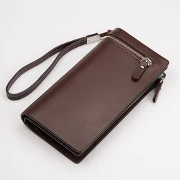 Brieftaschen Herren Lange Business-Geldbörse Multifunktionale Clutch Bag Card Bit More Handtasche Reißverschluss Geld Geldbörse Damen